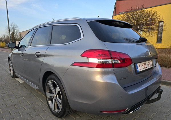 Peugeot 308 cena 44900 przebieg: 174282, rok produkcji 2016 z Płock małe 781